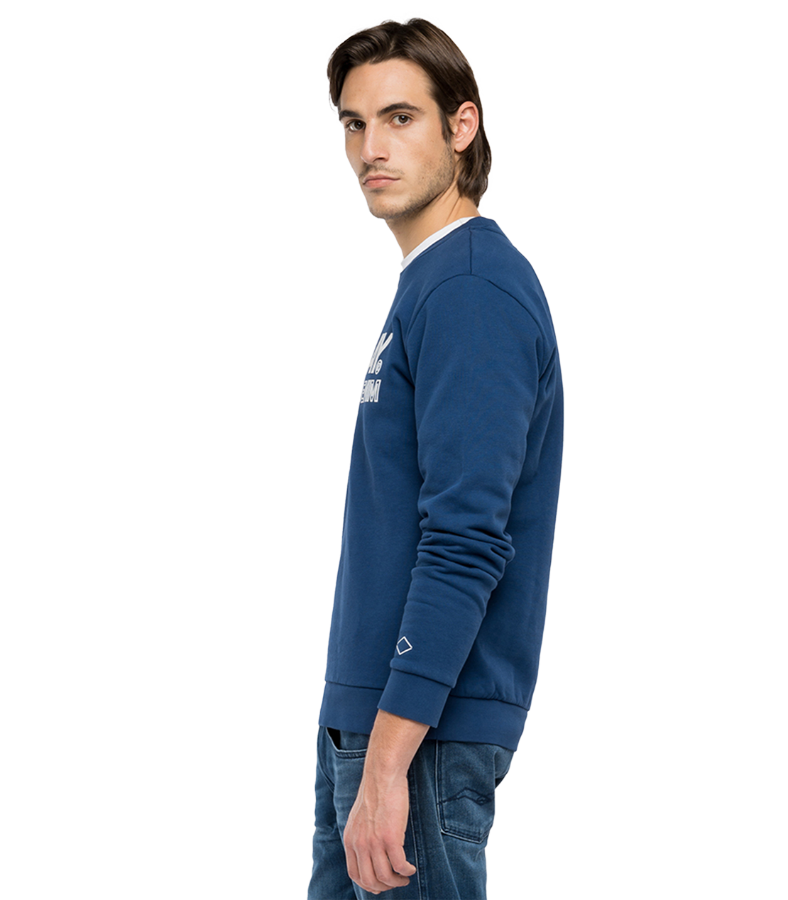 コットンフリース REPLAY UNIFORM DENIM 詳細画像 ブルー 3